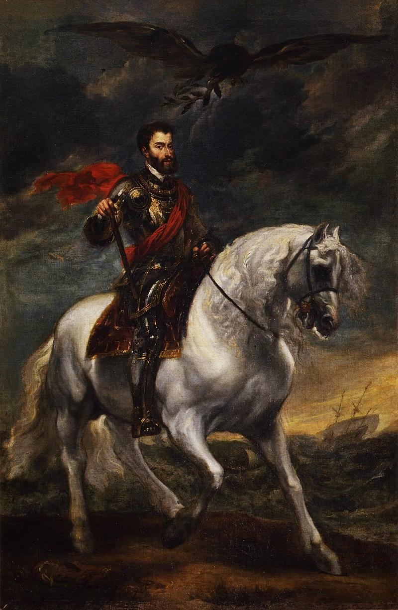 Ritratto equestre di Carlo V - Uffizi, Firenze